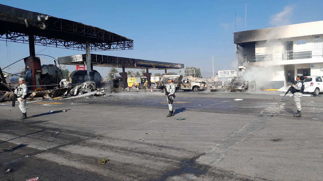 Activa Guardia Nacional Plan por explosión en Tula