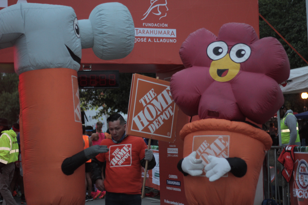 Carrera de The home Depot beneficia a tarahumaras