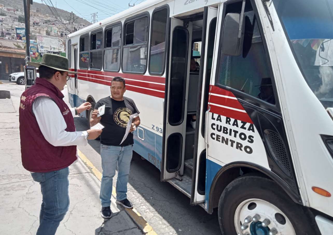 Reportan trato indigno a usuarios de transporte en Hidalgo