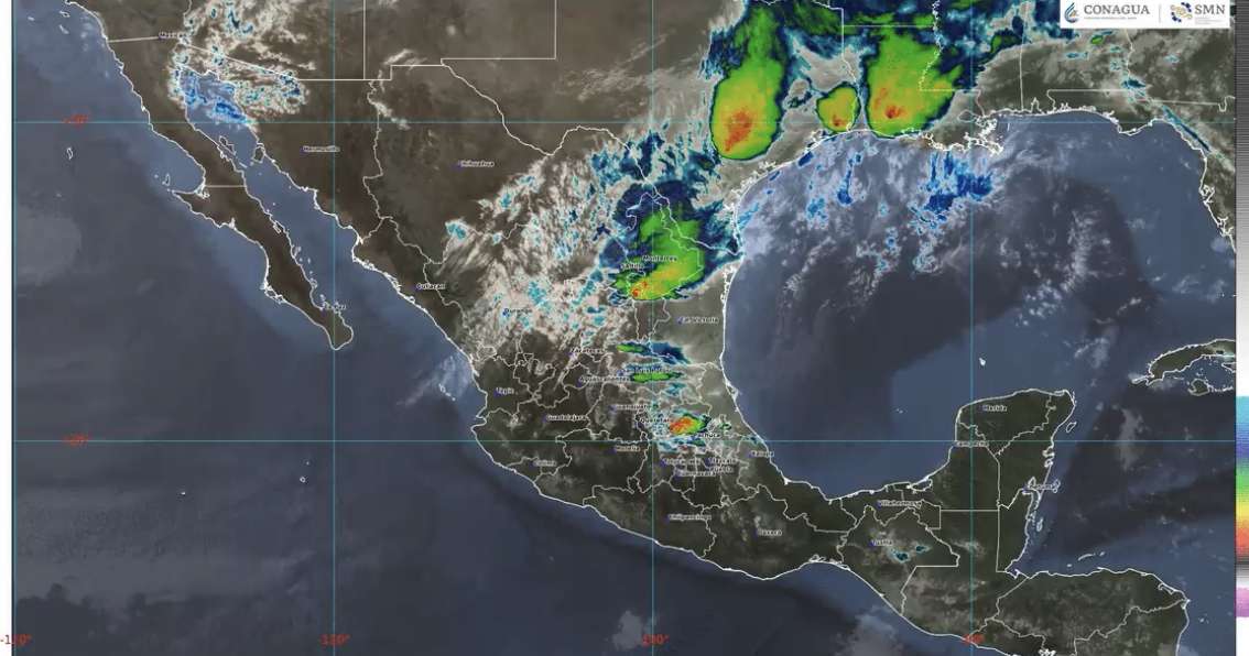 Lluvias intensas en Hidalgo, Nuevo León, Puebla, San Luis Potosí, Tamaulipas y Veracruz