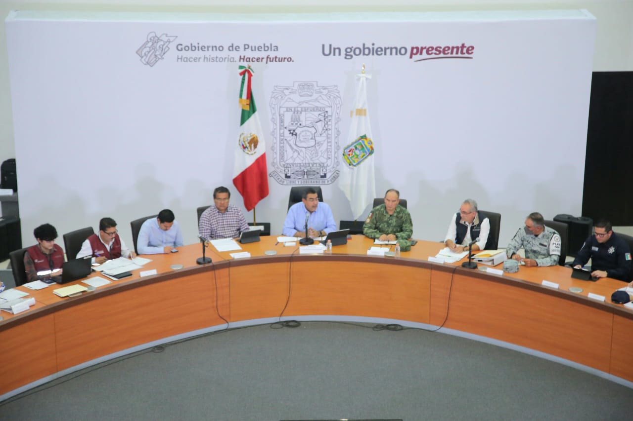 Gobierno de Puebla toma acciones para salvaguardar a la población