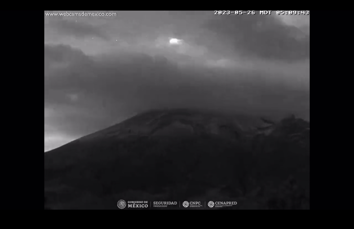 Popocatépetl, sin explosiones en últimas 14 horas