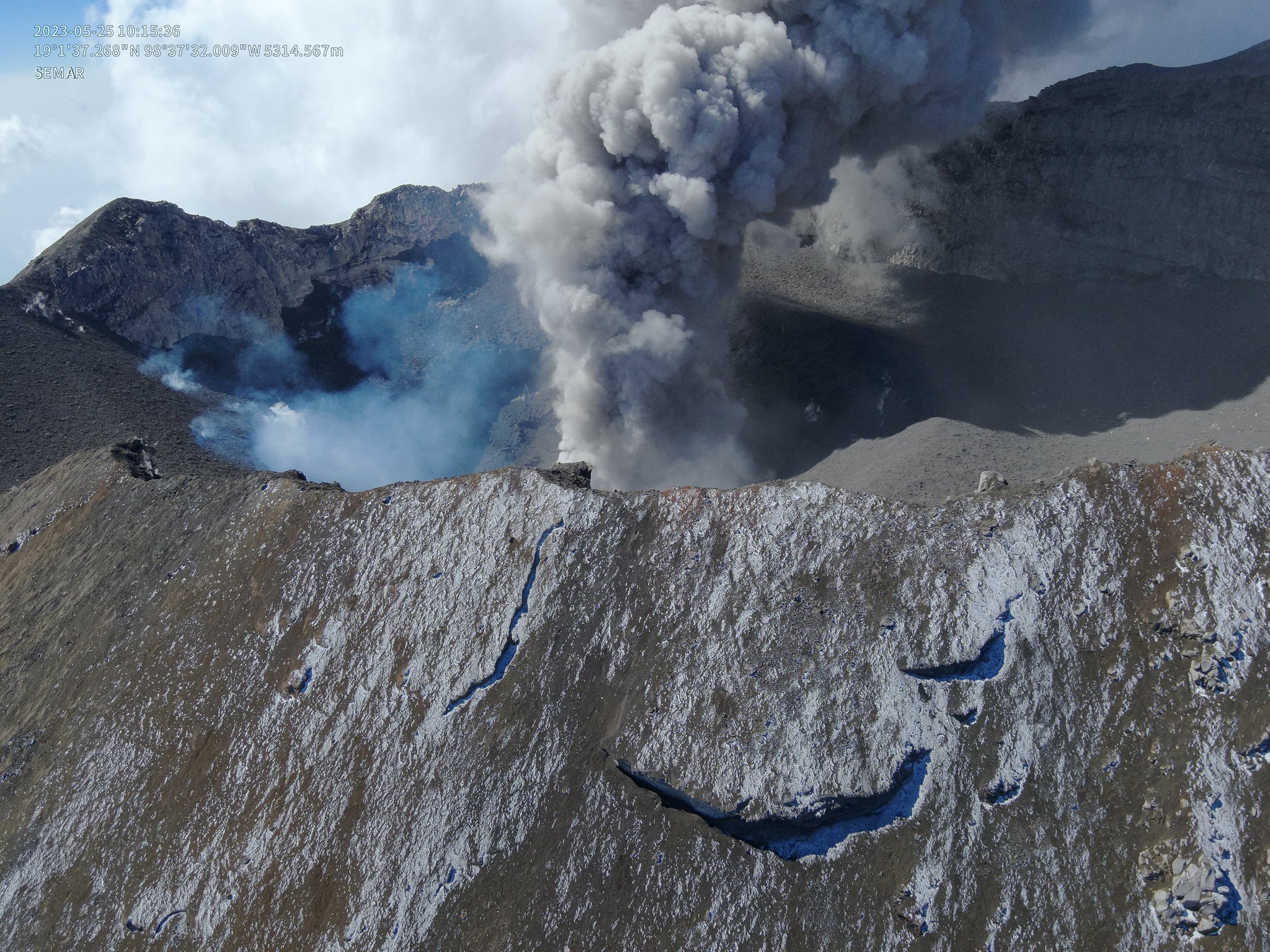 Sin presencia de domo de lava en el Popocatépetl: CNPC