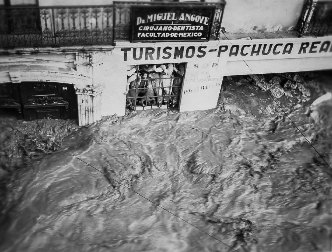 Hace 74 años, la gran inundación del día de San Juan en Pachuca