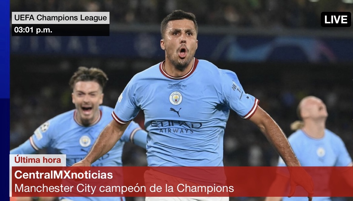 ¡Manchester City campeón de la Champions!