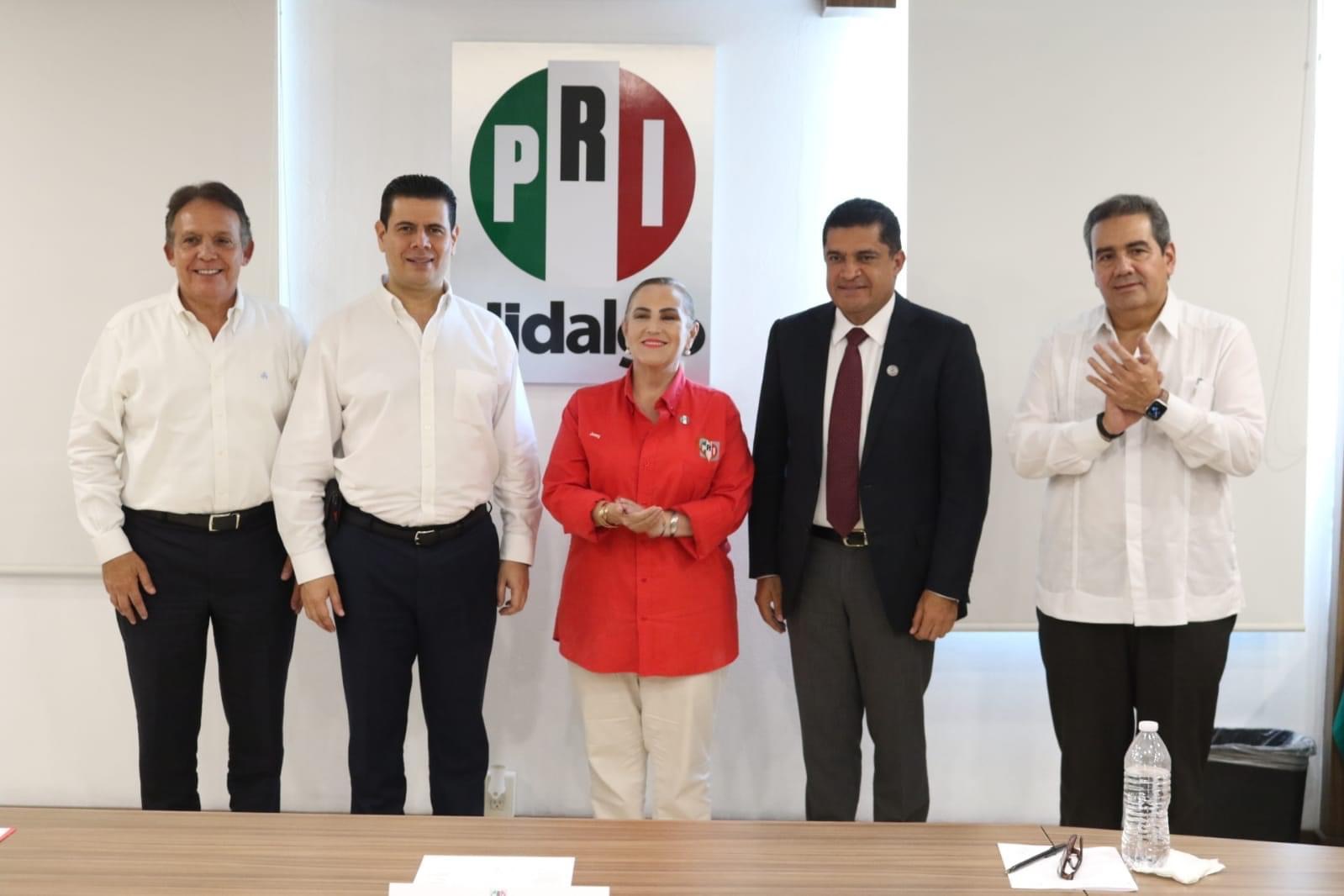 Sale José A. Rojo como delegado del PRI en Hidalgo