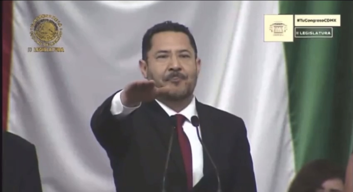 Martí Batres rindió protesta como Jefe de Gobierno de la CDMX