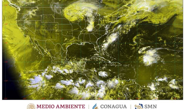 Continuarán lluvias este domingo en el centro del país