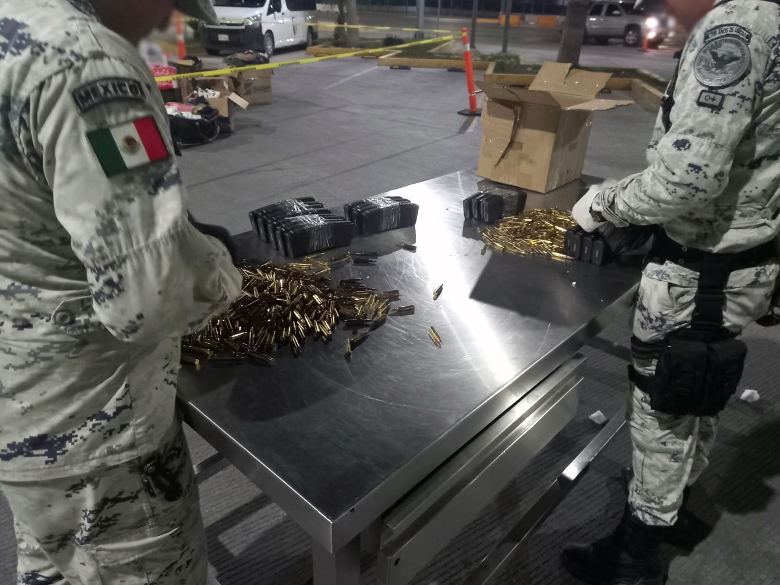 Aseguran ANAM y Guardia Nacional municiones en Coahuila