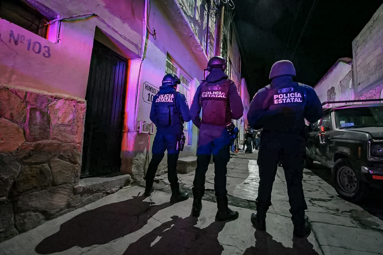 Aseguran punto de distribución de droga en el Arbolito en Pachuca