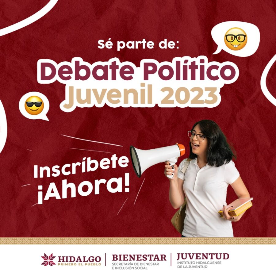 IHJ convoca a participar en concurso de Debate Político Juvenil