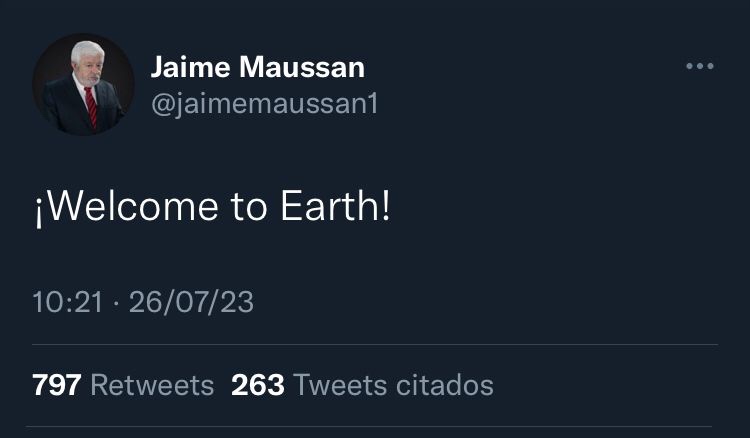 “¡Welcome to Earth!” Jaime Maussan revela detalles de audiencia en capitolio sobre los OVNIS
