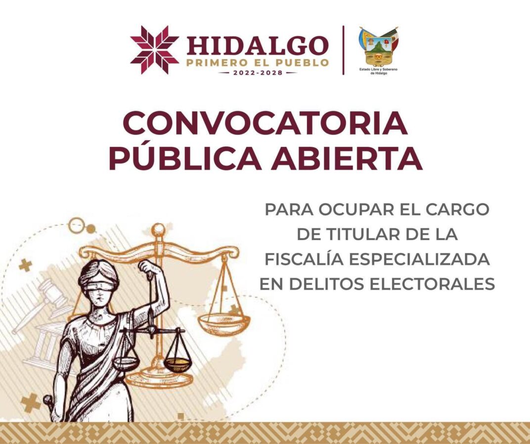 Convocatoria para la titularidad de la Fiscalía Especializada en Delitos Electorales