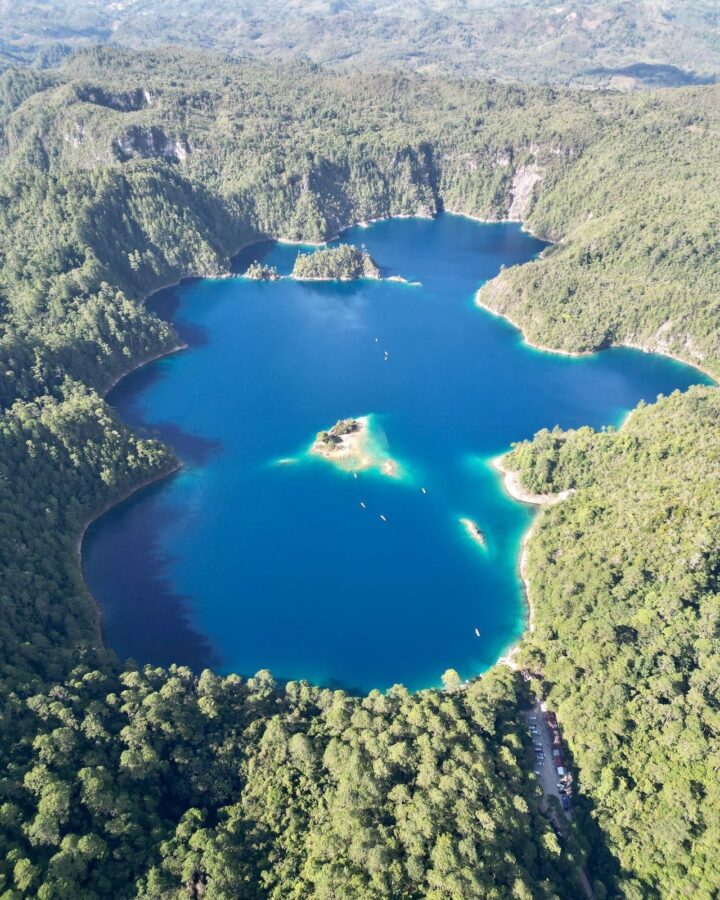 Lagunas de Montebello, Chiapas, pierden su color cristalino