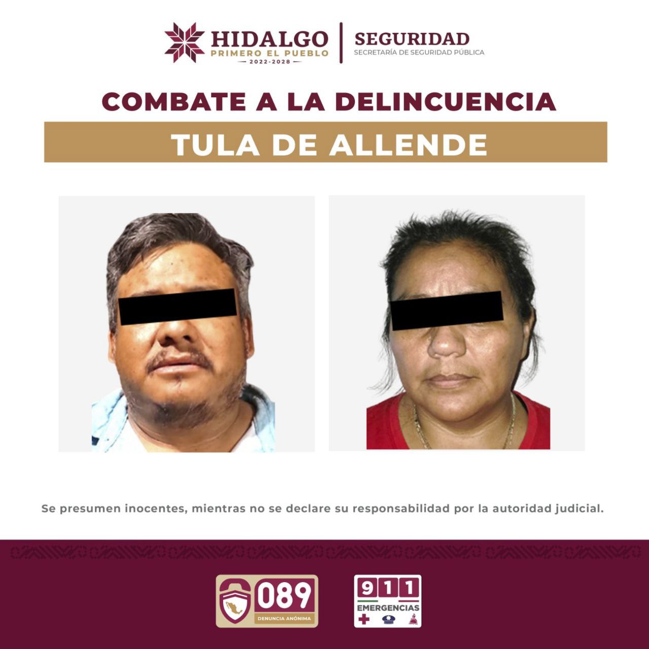 Detiene SSPH a líder “huachicolero” en Santa Ana Ahuehuepan