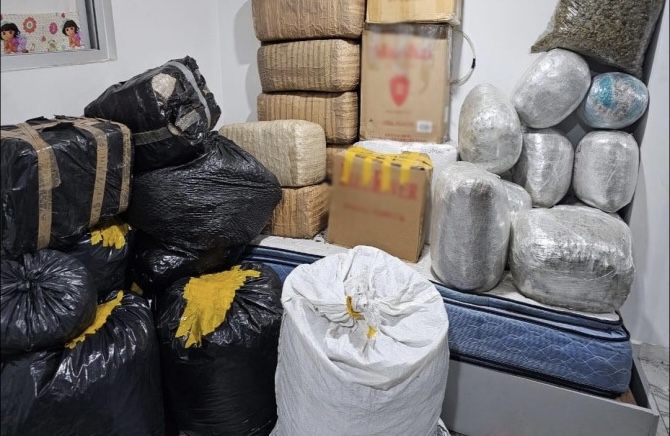 Aseguran 400 kilos de marihuana tras operativo en Tepito