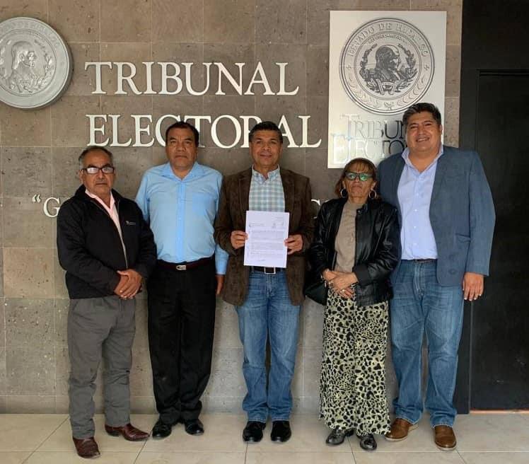 Regidores denuncian al Congreso del Estado de Hidalgo.