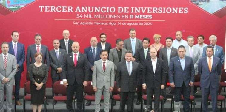 Anuncia Gobierno de Hidalgo inversión superior a los 23 mmdp