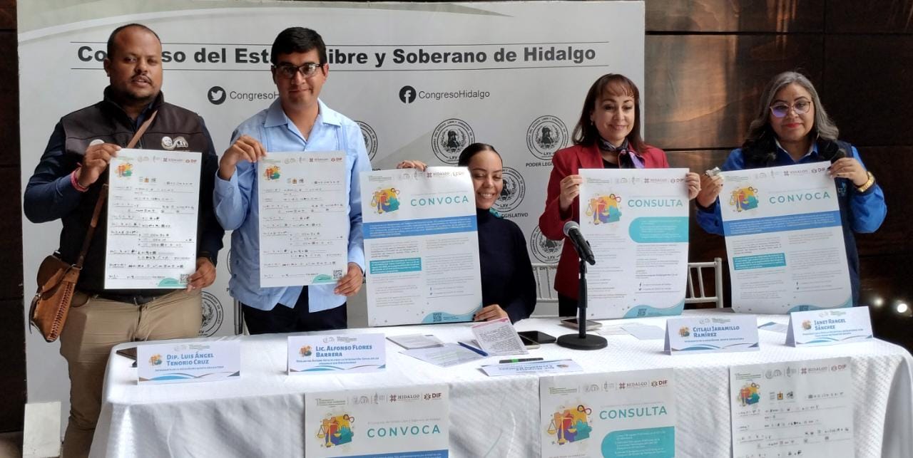Presentan la Convocatoria de la Consulta a Personas con Autismo del Estado de Hidalgo
