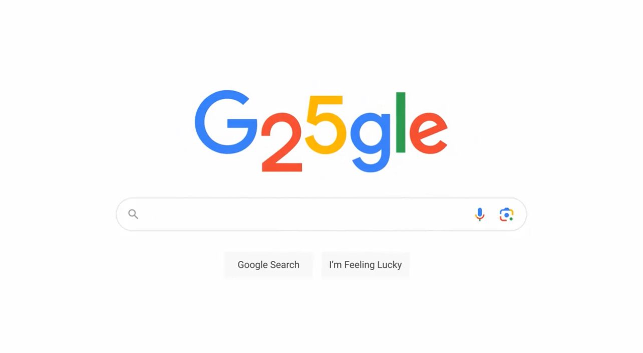 Cumple Google un cuarto de siglo 