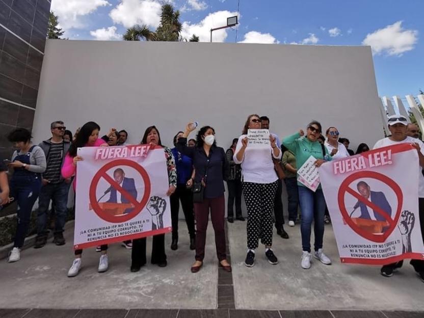 Docentes se unen al paro en el Tecnológico de Pachuca