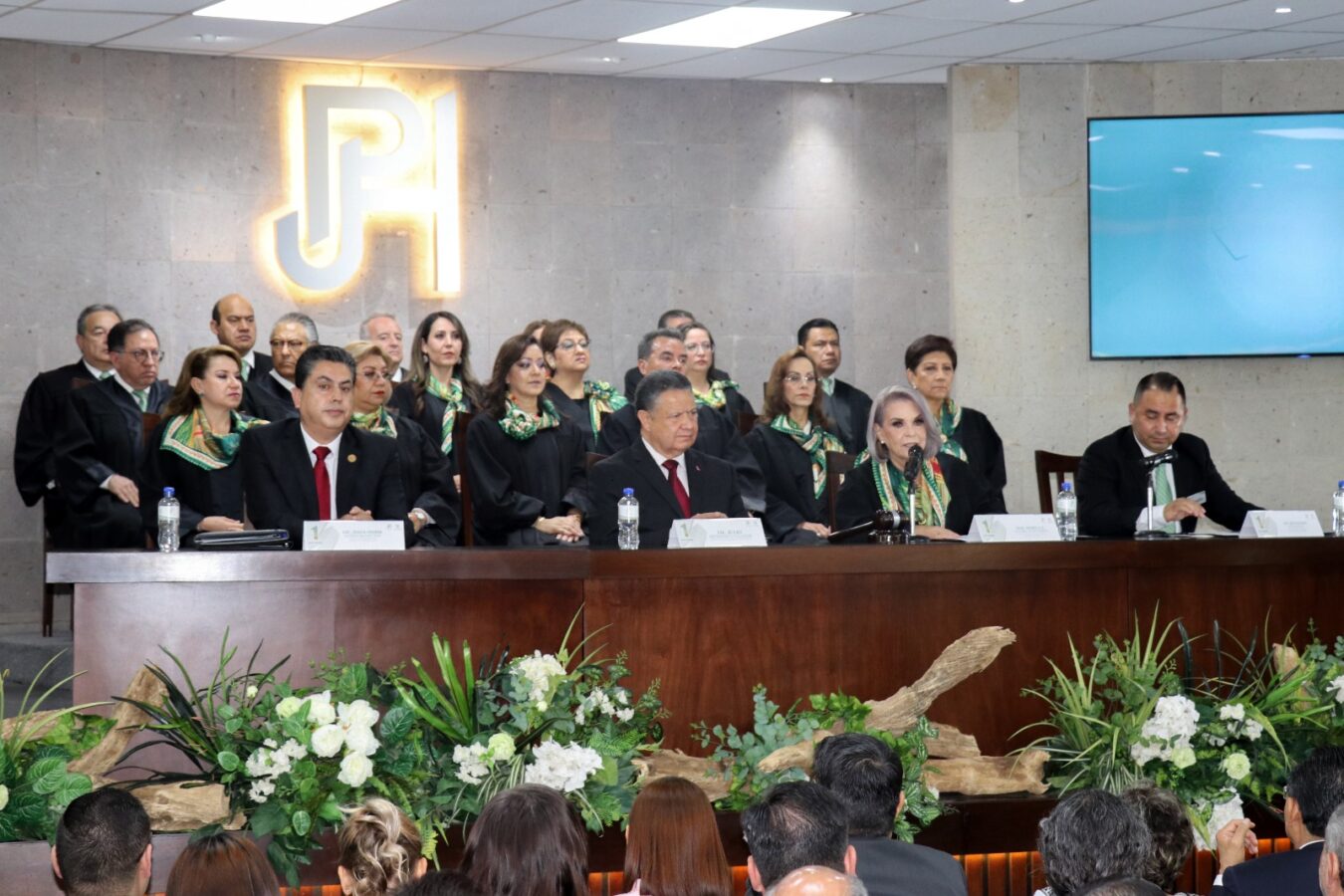 Primer Informe de Labores del Poder Judicial de Hidalgo 