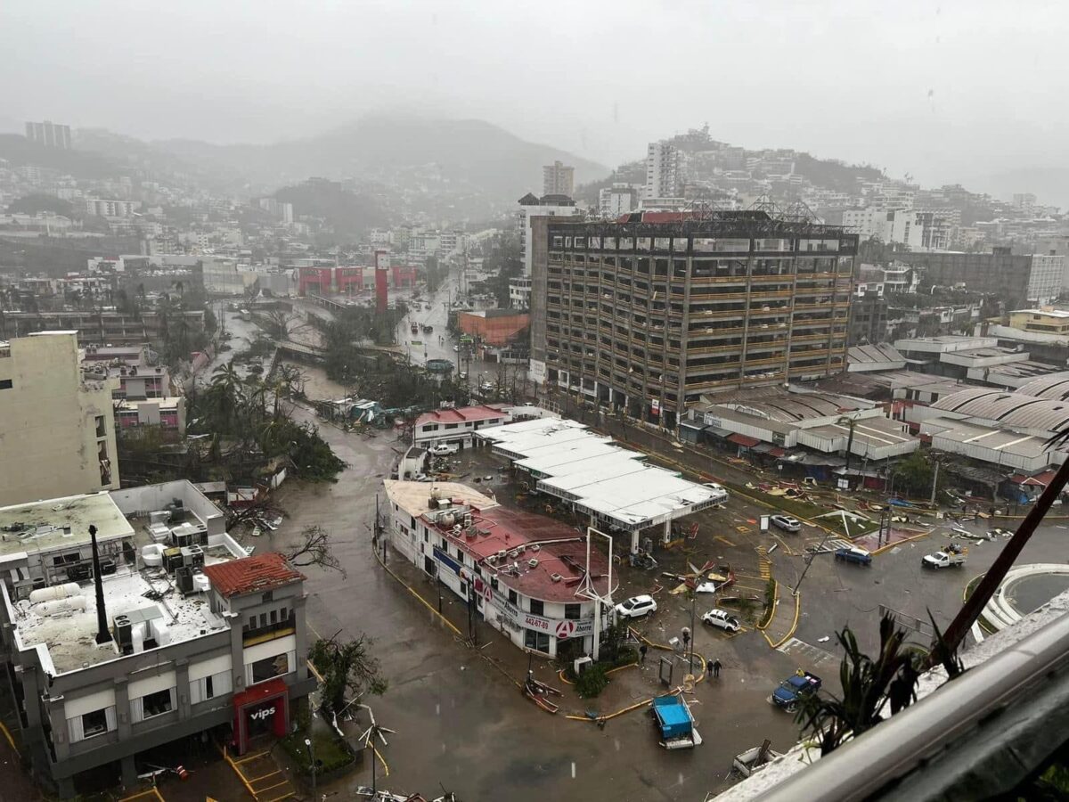 Implementa INE acciones por  huracán Otis en Guerrero