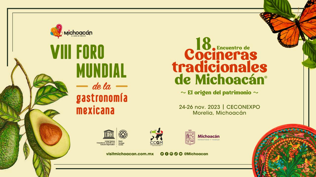 En puerta, Foro Mundial de la Gastronomía Mexicana 2023