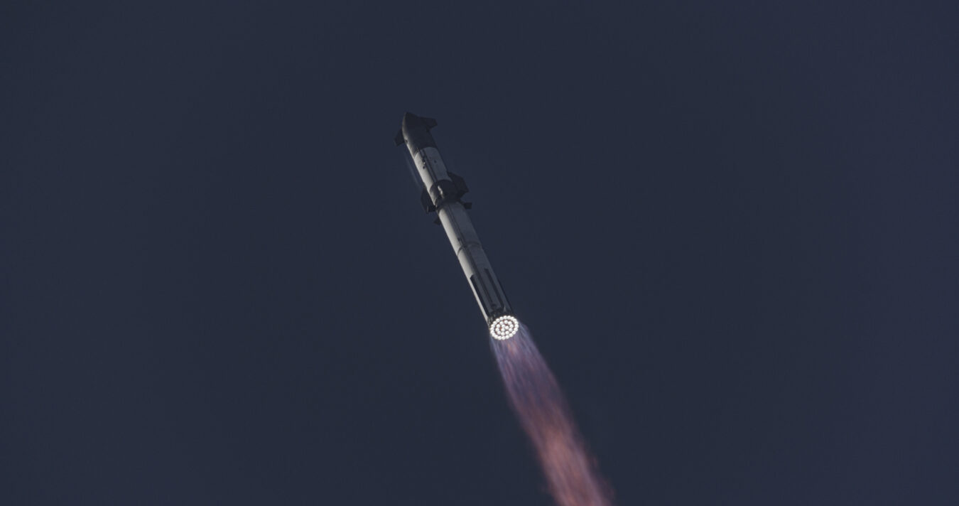 Un éxito, el despegue de Starship de SpaceX
