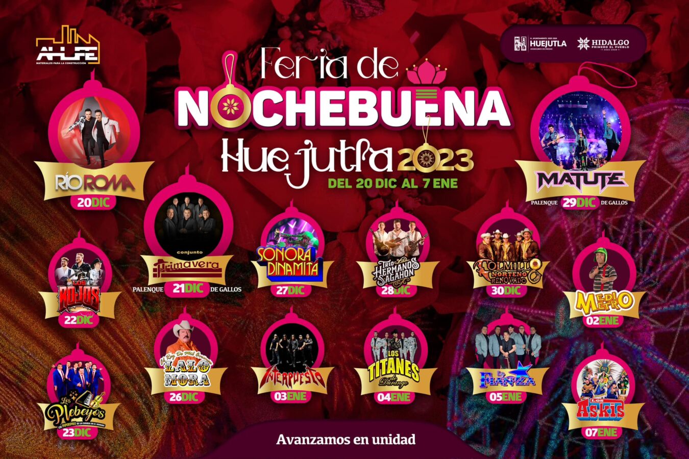 Feria de Nochebuena 2023 en Huejutla