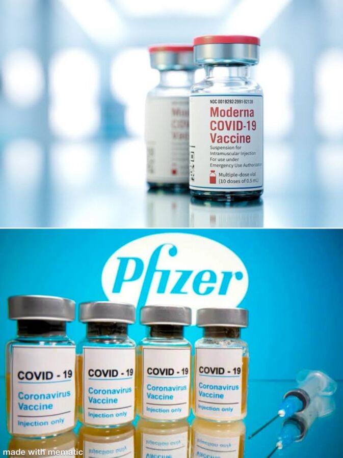 Aprueban venta comercial de vacunas contra Covid, Pfizer y Moderna.
