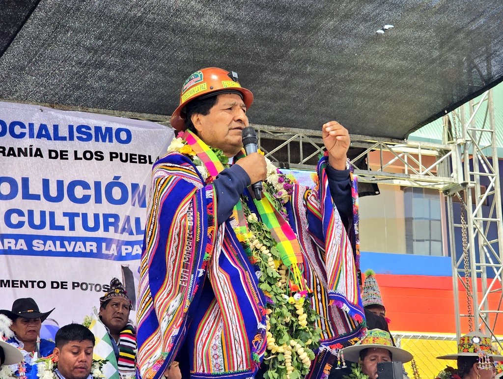 La reelección indefinida es un derecho humano; impiden a Evo Morales contender en 2025