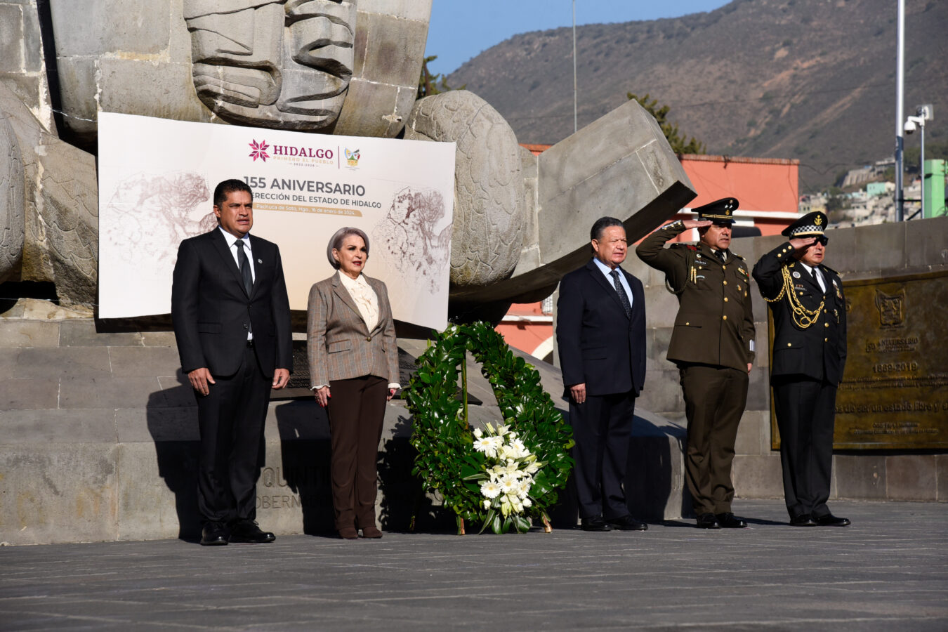 155 Aniversario de la Erección del Estado de Hidalgo