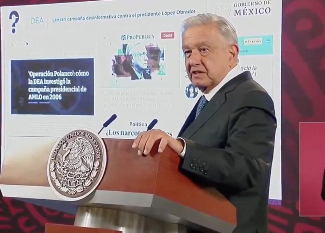 Qué dijo López Obrador de los señalamientos de la DEA