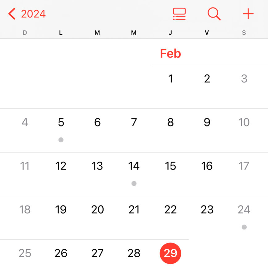 ¿Por qué sumamos un día a febrero?