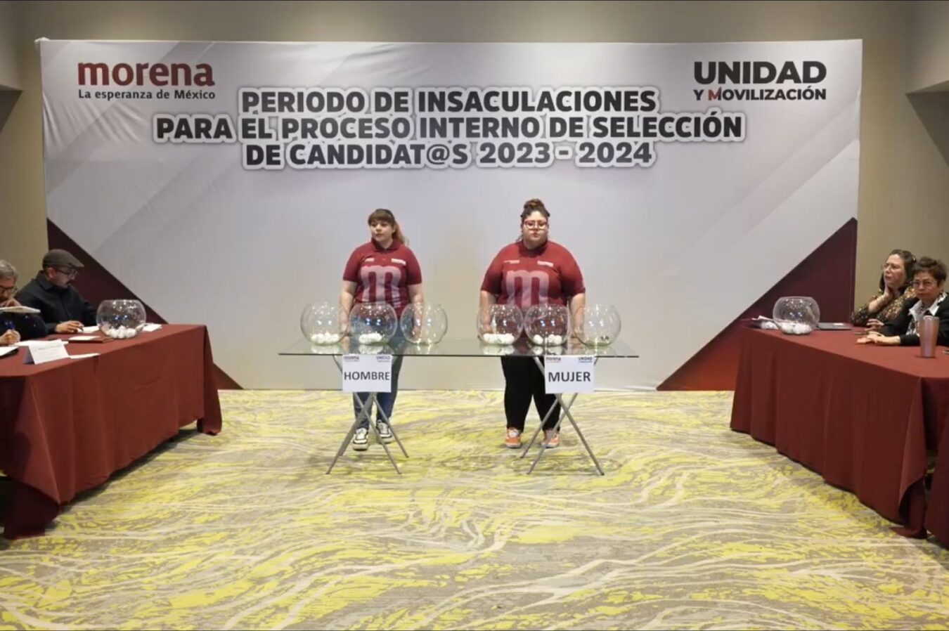 Susana Ángeles y Miguel Tello sorteados para la diputación federal