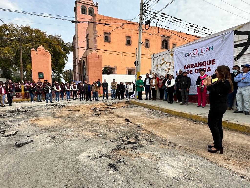 Inician obras de rehabilitación en el centro histórico de Ixmiquilpan