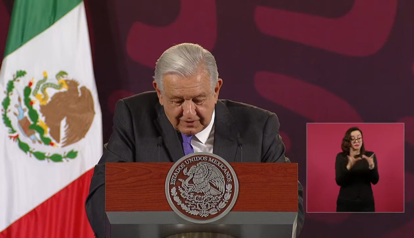 Critica López Obrador iniciativa por la paz 