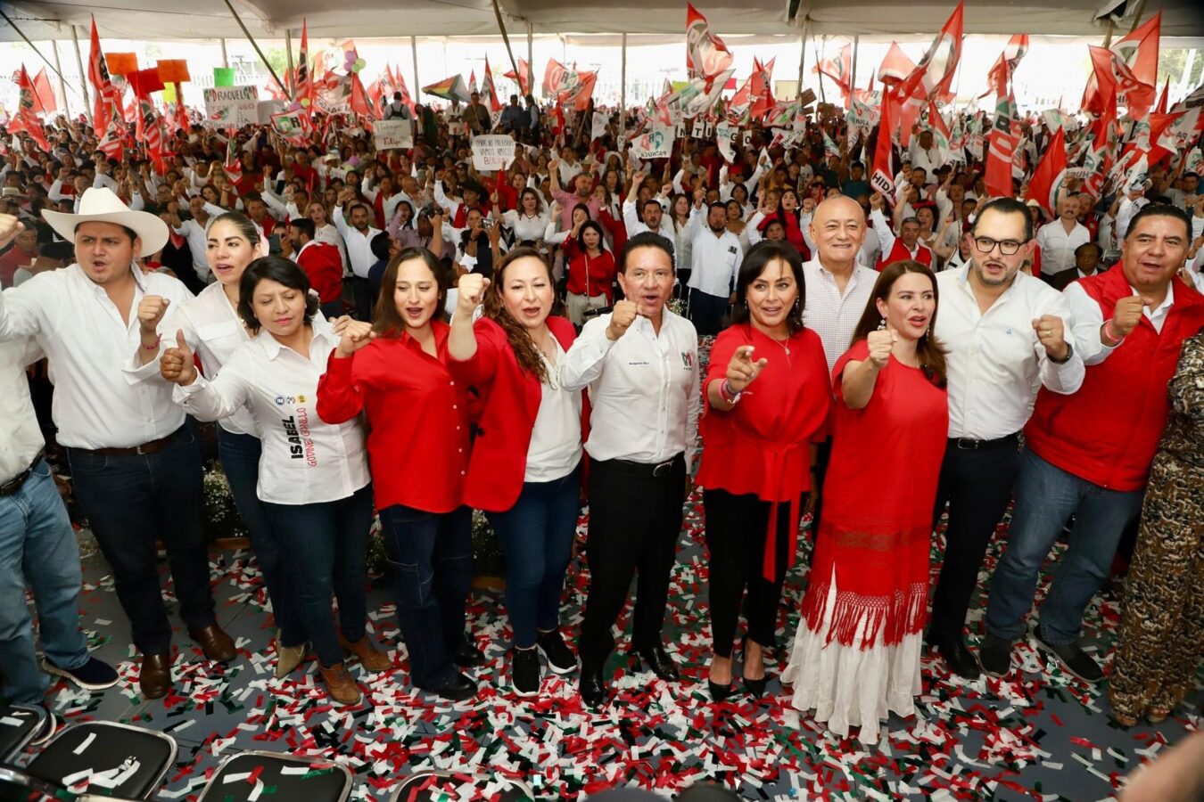 Ahora si, suelta el PRI sus candidaturas a Presidencias Municipales.