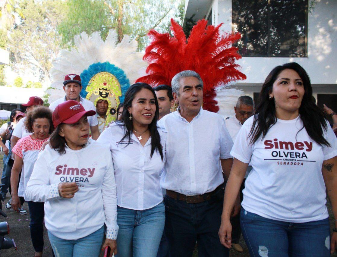 Programas sociales, el éxito de Morena: Simey Olvera