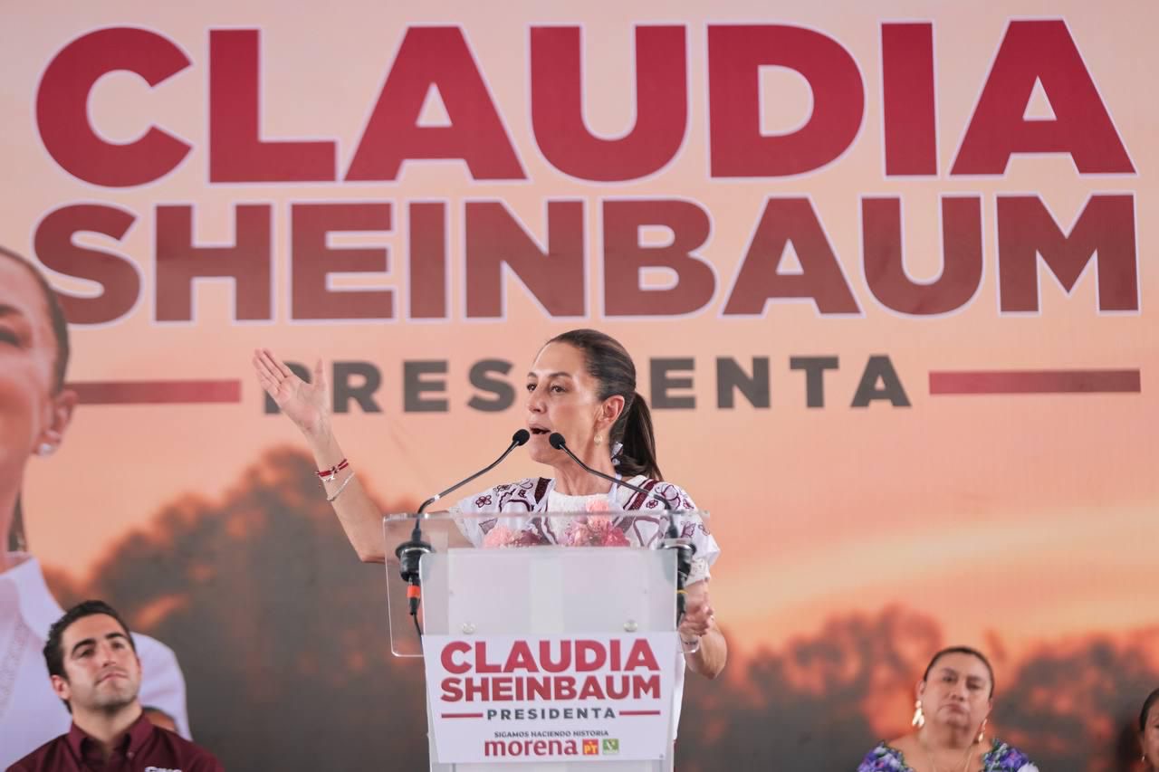 Nombran a Claudia Sheinbaum “La hermana mayor” en los pueblos mayas de Quintana Roo