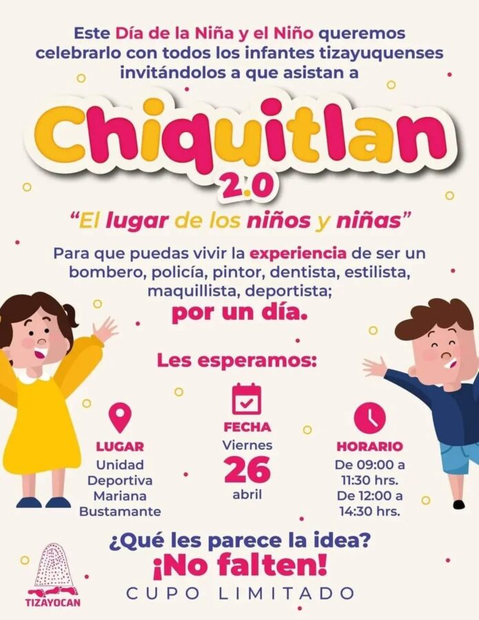 Invita presidencia de Tizayuca al Festival “Chiquitlán 2.0”