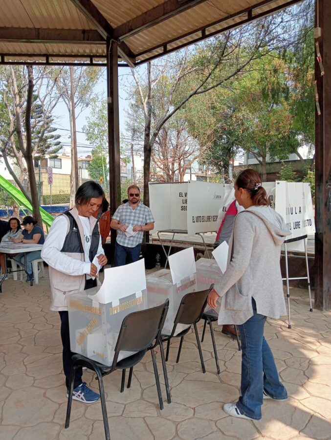 Vigilancia internacional al proceso electoral mexicano.
