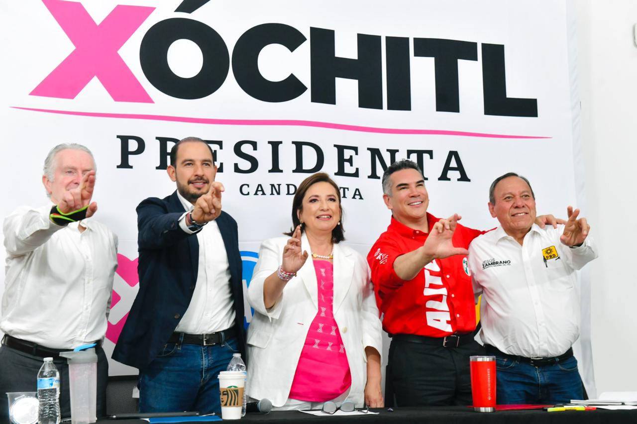 Dirigentes partidistas solicitan apoyar “con todo” a Xóchitl Gálvez