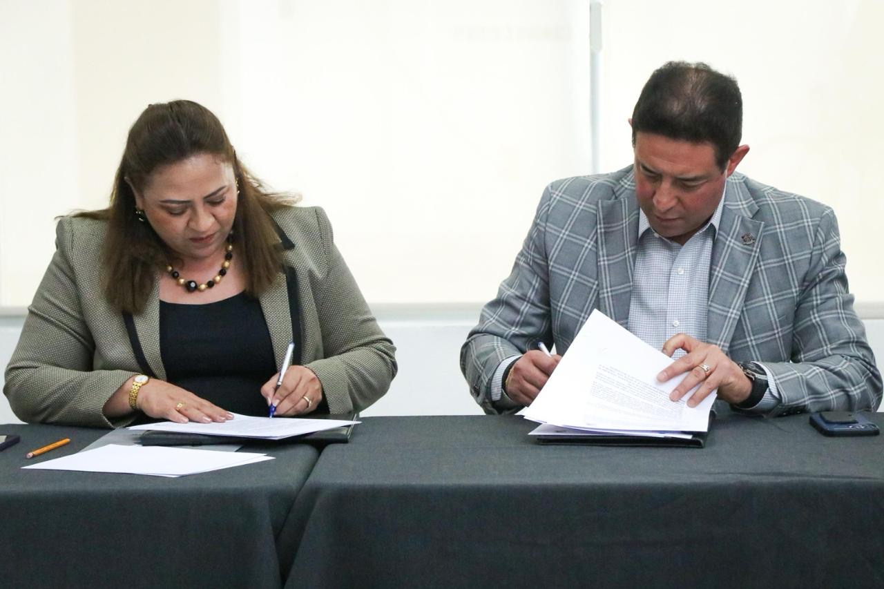 Firman convenio de colaboración IEEH y COPARMEX