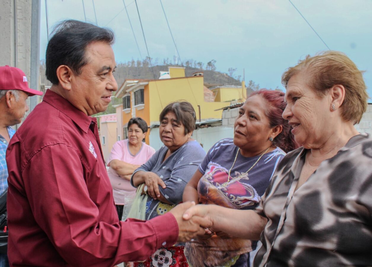 Barrios y colonias de Pachuca no deben ser abandonados: Andrés Velázquez