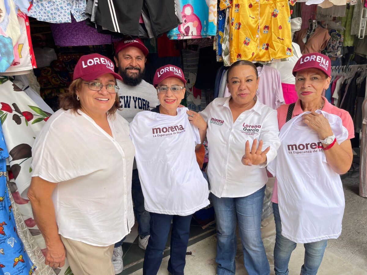 Apoyo a vendedores de textiles propone Lorena García 
