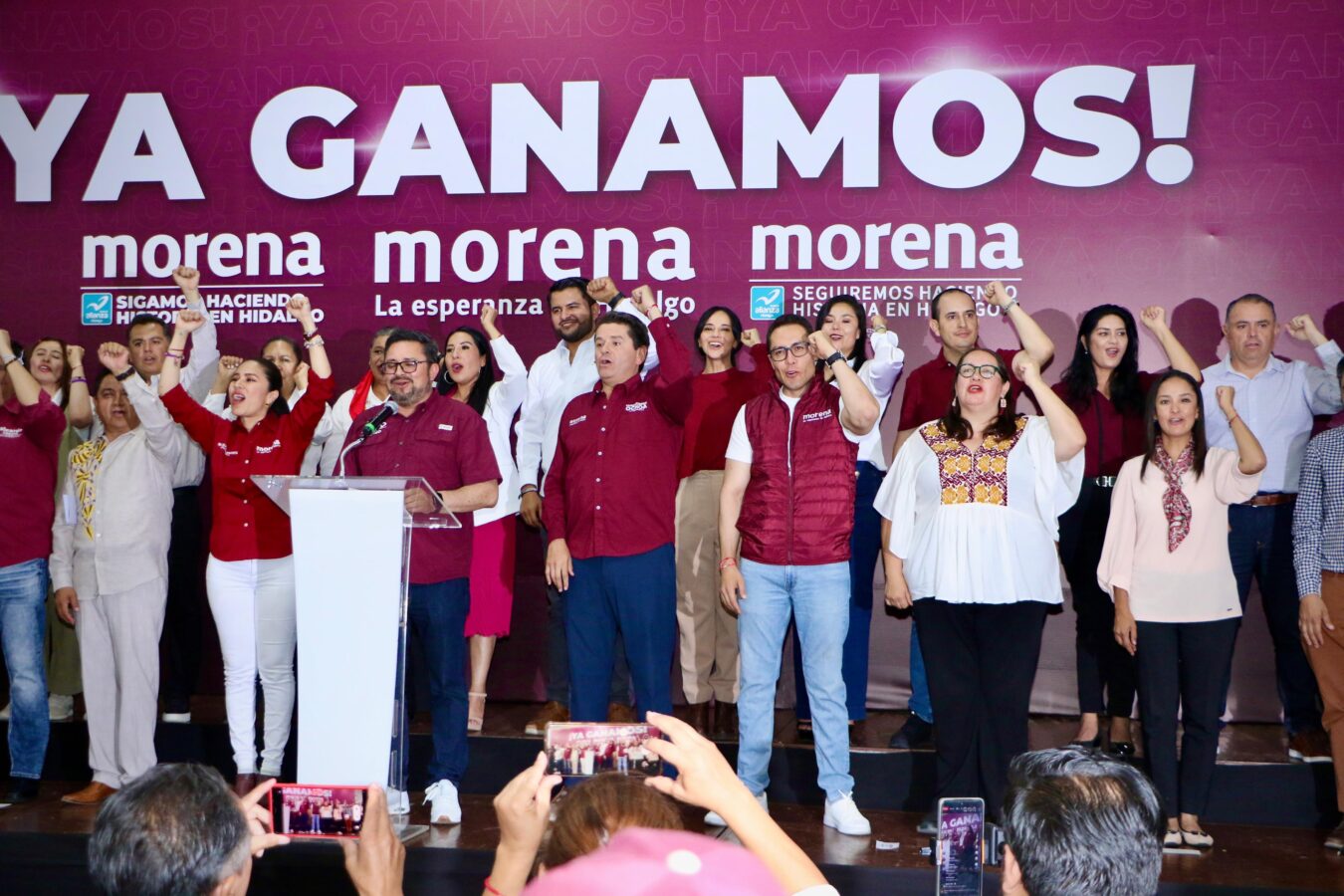 Gobernará Morena al 81 por ciento de la población estatal