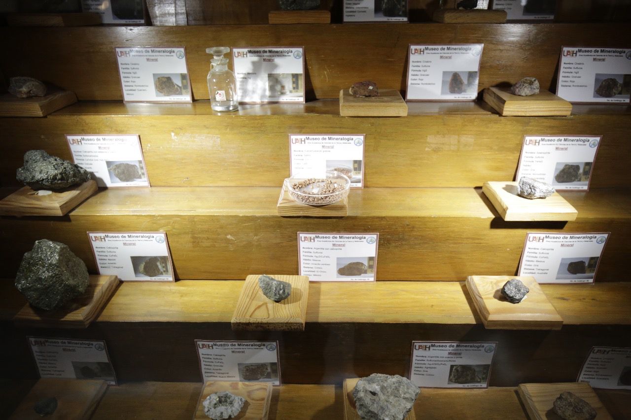 ¿Ya conoces el Museo de Mineralogía de la UAEH?