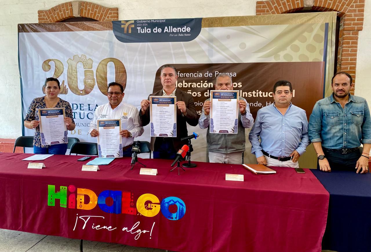 Celebrará Tula de Allende su 200 aniversario de vida institucional